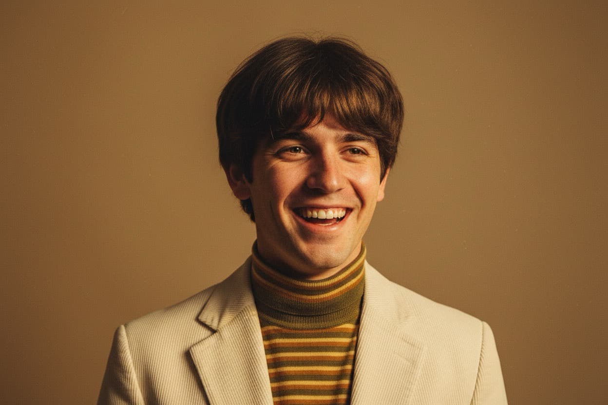 Corte Beatles style masculino vintage